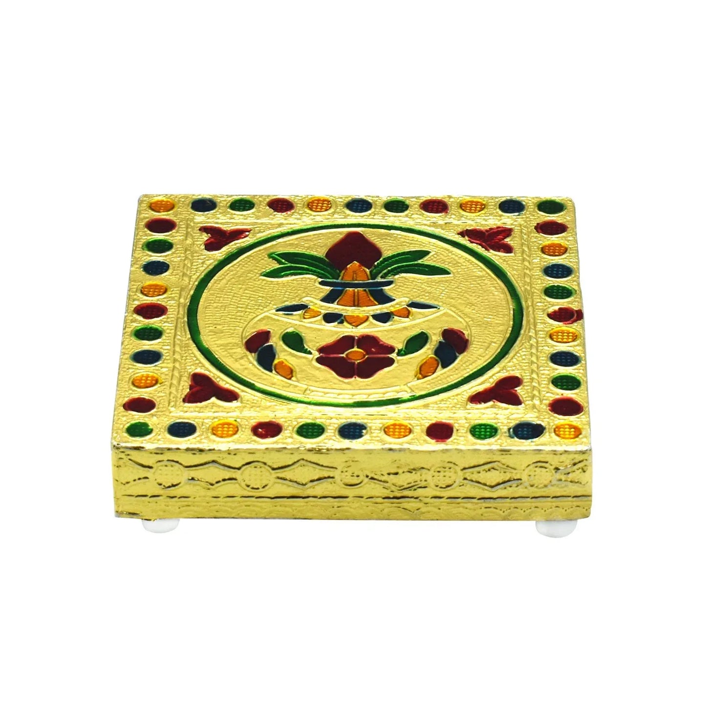 2512 Fancy Wooden Designer Bajot - Zidbik
