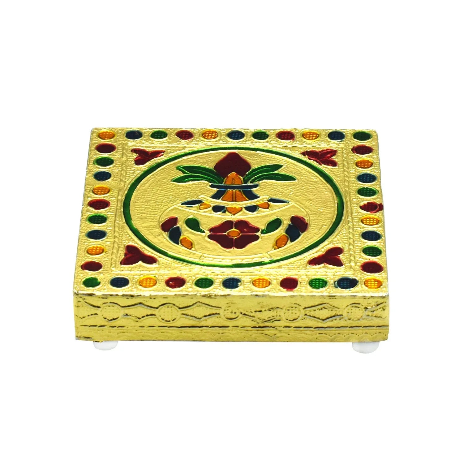 2512 Fancy Wooden Designer Bajot - Zidbik