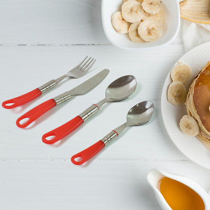 Luxury Cutlery Set For Dining Table Stainless Steel 26-piece Set With Stand (1 Set - Zidbik