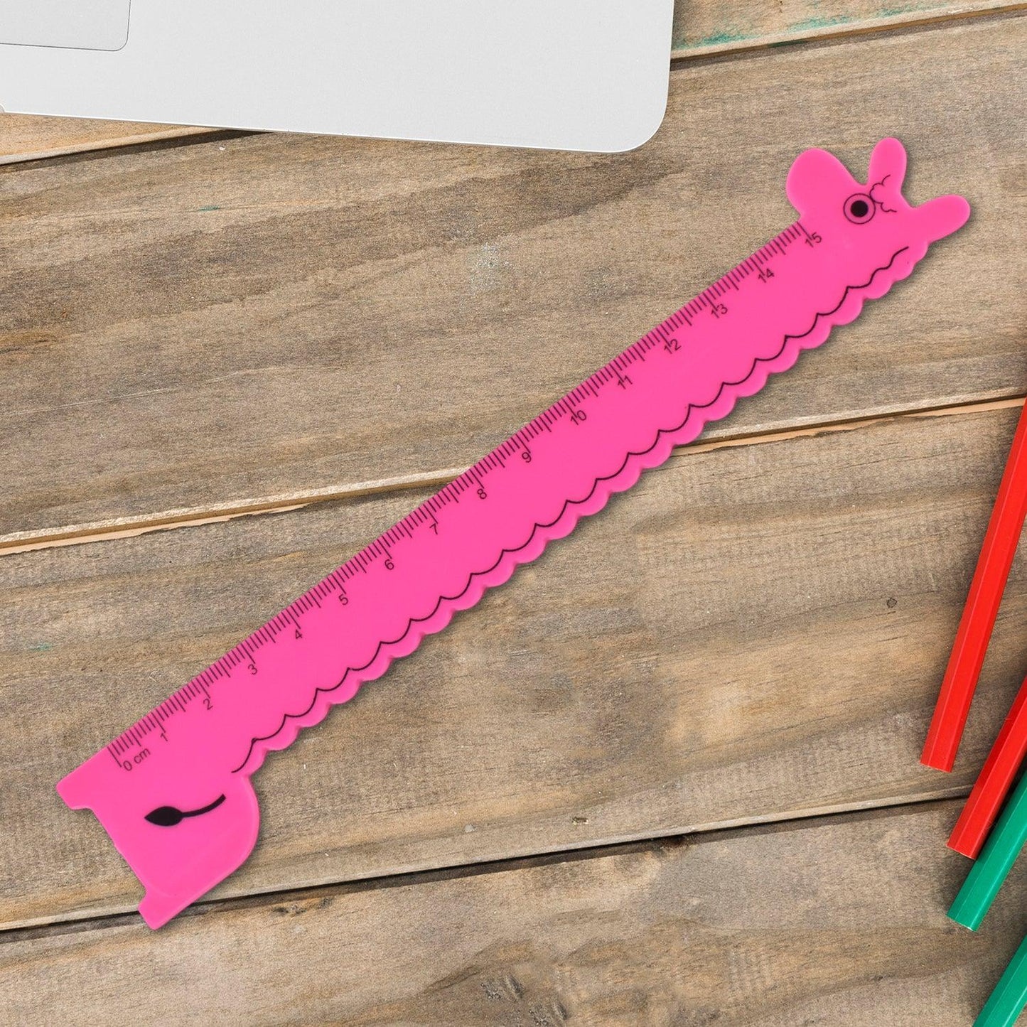 Cute Cartoon Giraffe Ruler Scale Meter Ruler Triangle Ruler (4 Pc Set) - Zidbik
