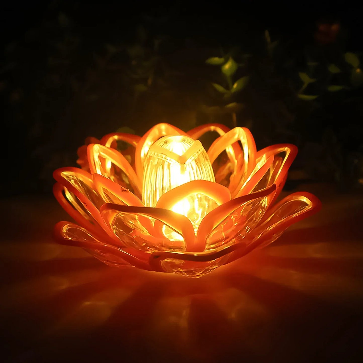 Decorative Lotus Shaped Led Candle Light (1 Pc) - Zidbik