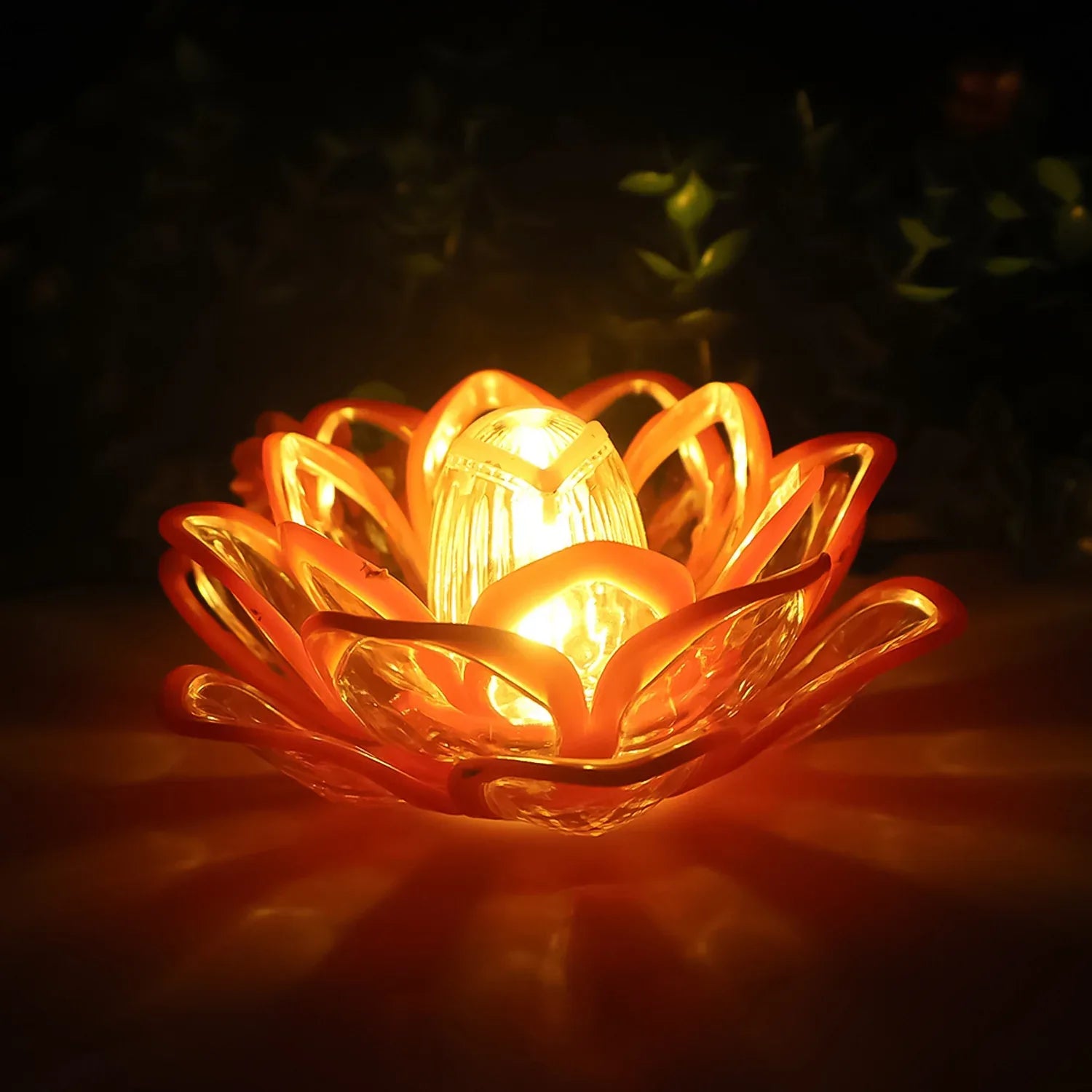 Decorative Lotus Shaped Led Candle Light (1 Pc) - Zidbik