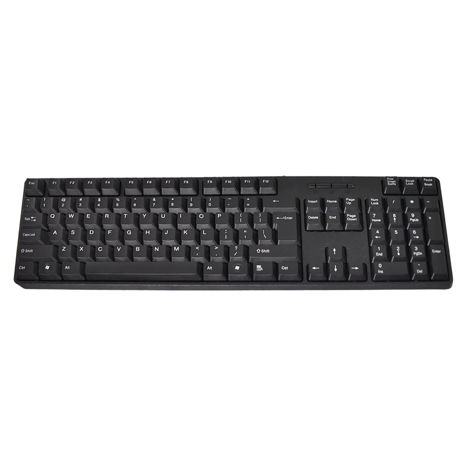 Wired Usb Keyboard 107 Keys Mouse Set (2 Pc Set) - Zidbik