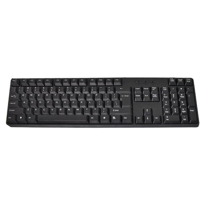 Wired Usb Keyboard 107 Keys Mouse Set (2 Pc Set) - Zidbik