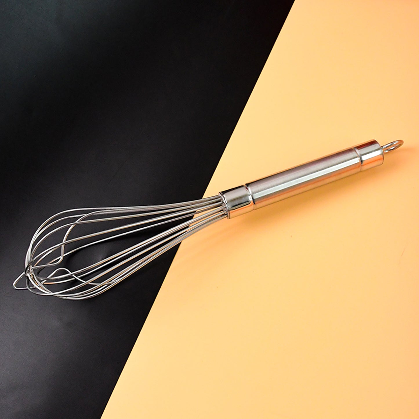 Apex Stainless Steel Large Hand Whisk (1 Pc) - Zidbik