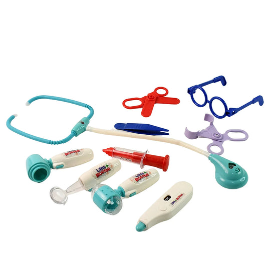 Aditi Premium Doctor Kit Medical Role Play Toy Set For Kids (10 Pc) - Zidbik