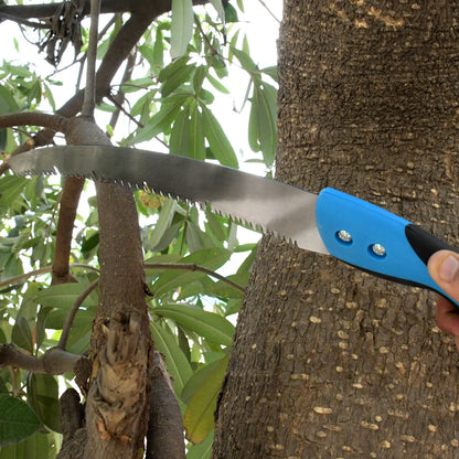 7566 20 Inch Pruning Saw With High Carbon Steel Hand Saw Edge Sharpen Teeth With Cover Packing Perfect For Gardening Grass Tree Cutting Plants Shrubs Wood Branch Cut - Zidbik