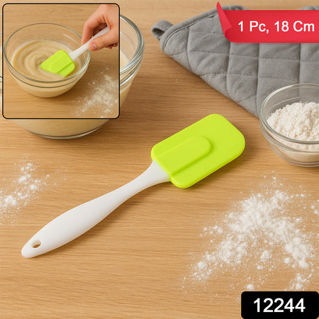 Silicone Cooking Spatula For Baking (1 Pc  18 Cm) - Zidbik