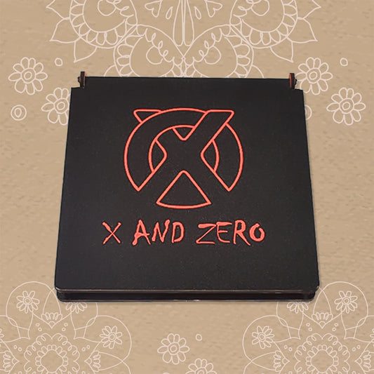 X Zero Wooden Board Game (1 Set) - Zidbik