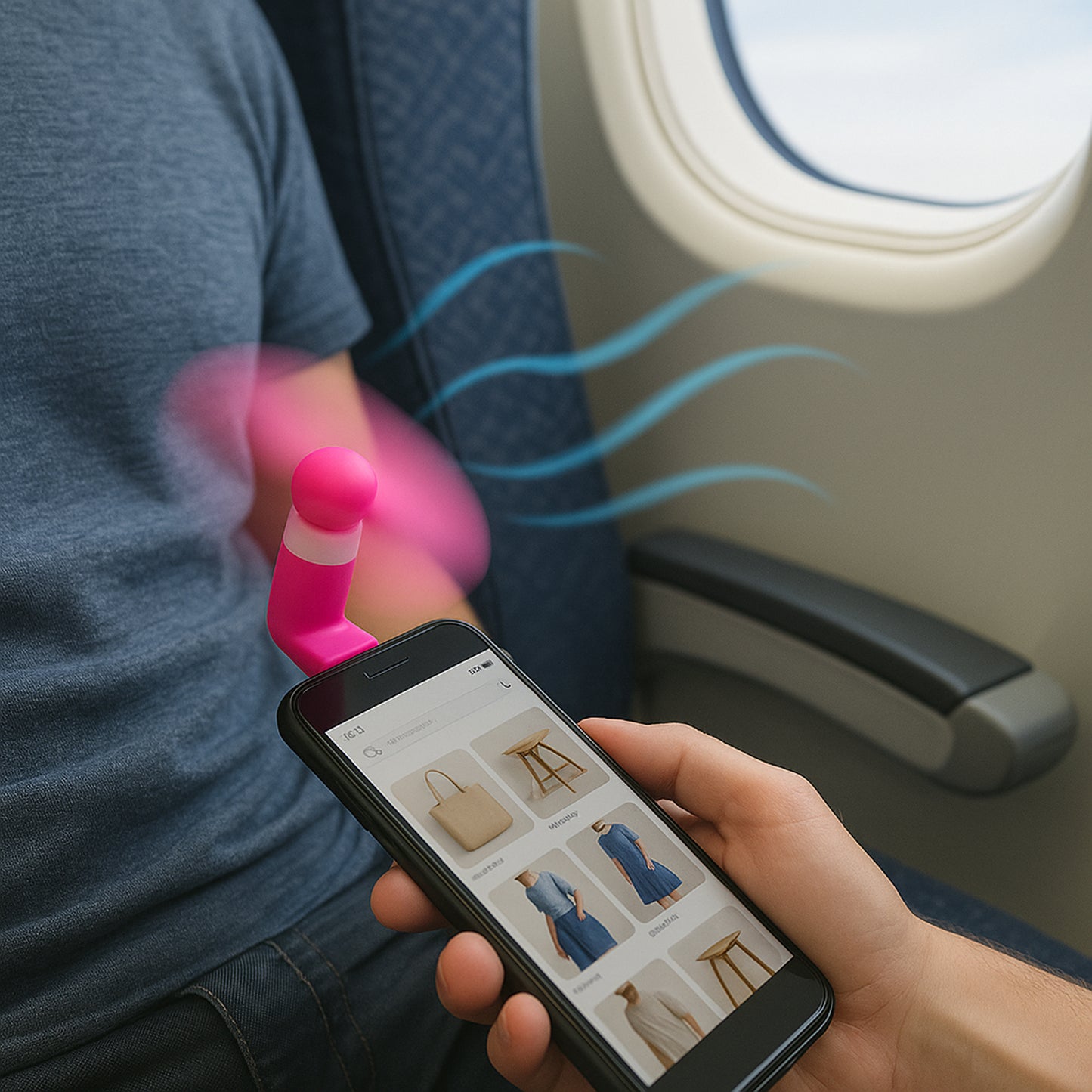 Mini Mobile Phone Cooling Fan - (1 Pc) - Zidbik