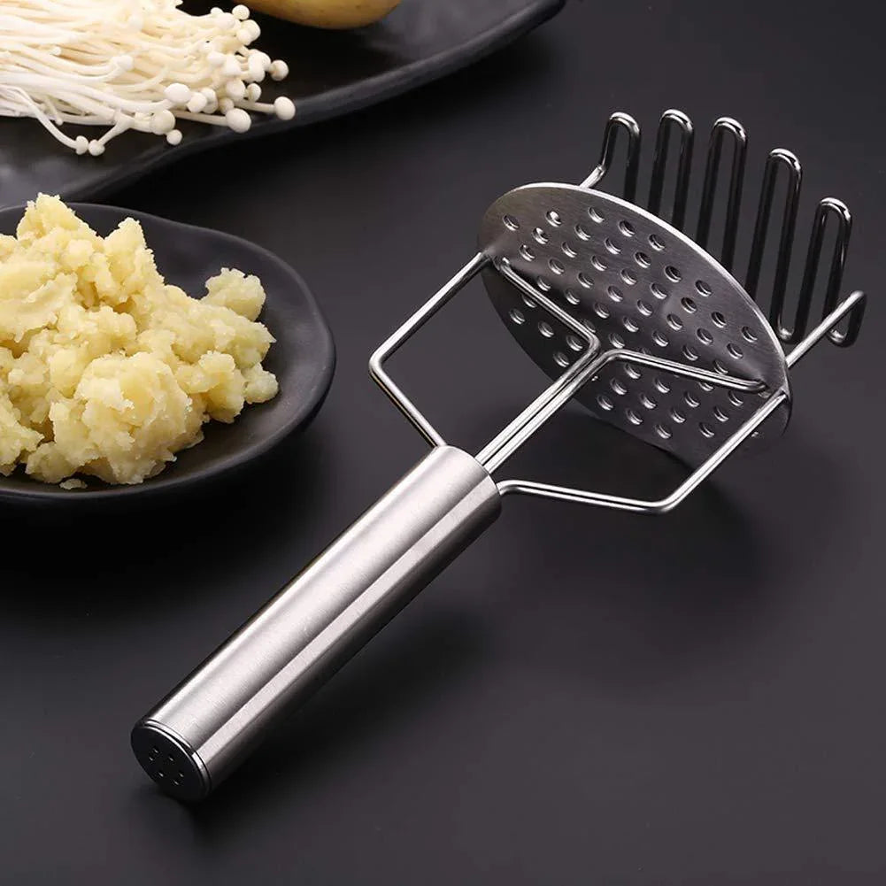 750_stainless Steel Hand Masher (Mash For Dalvegetablepotatobaby Foodpav Bhaji) - Zidbik