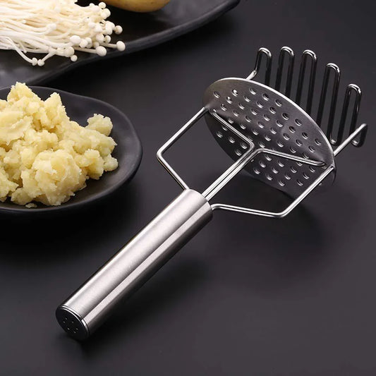 750_stainless Steel Hand Masher (Mash For Dalvegetablepotatobaby Foodpav Bhaji) - Zidbik