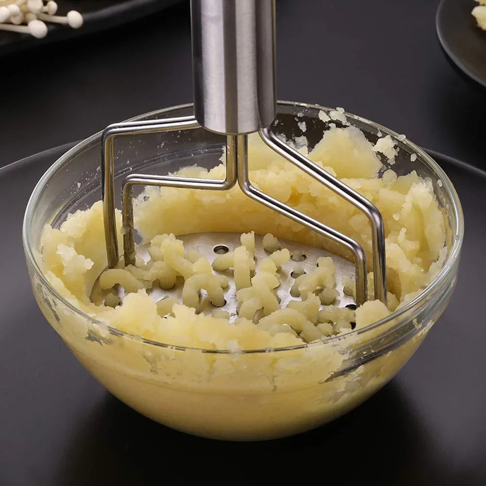 750_stainless Steel Hand Masher (Mash For Dalvegetablepotatobaby Foodpav Bhaji) - Zidbik