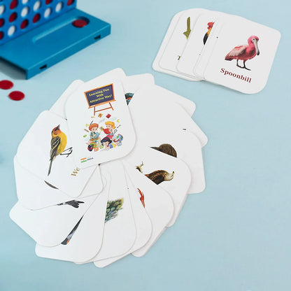 Kidkraft Early Learner Educational Flashcards 32 Birds - Zidbik