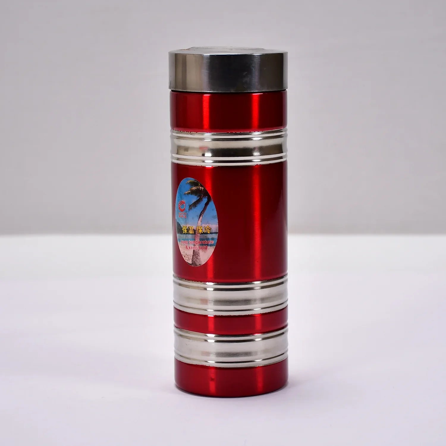 6756 Mini Stainless Steel Water Bottle Bottle 380ml For School Home Use - Zidbik