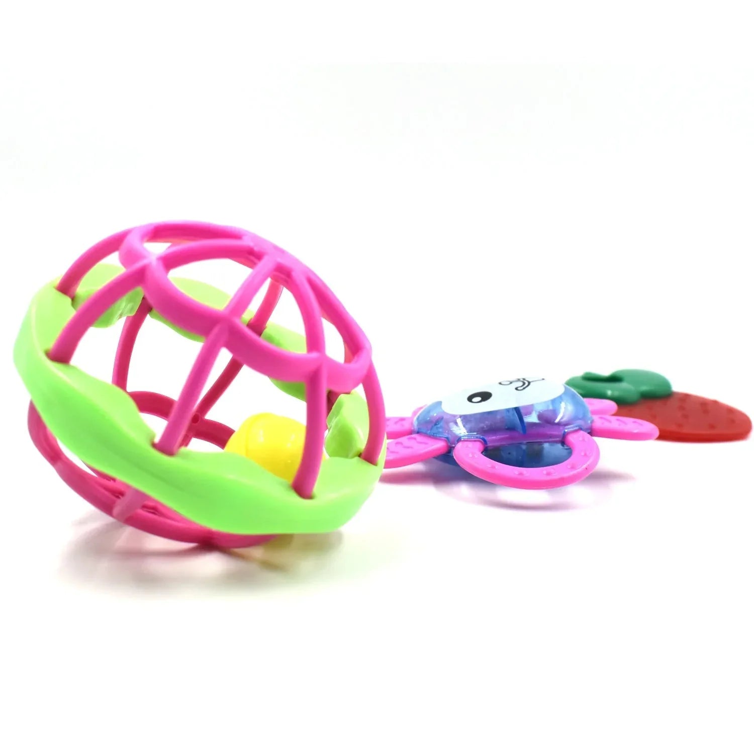 1939 At39 3pc Rattles Baby Toy And Game For Kids And Babies For Playing And Enjoying Purposes. - Zidbik
