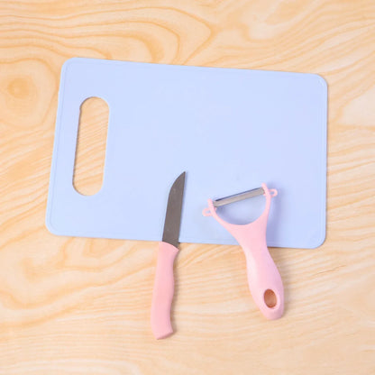 3 In 1 Multipurpose Kitchen Fruit Vegetable Cutting Board Set - Zidbik