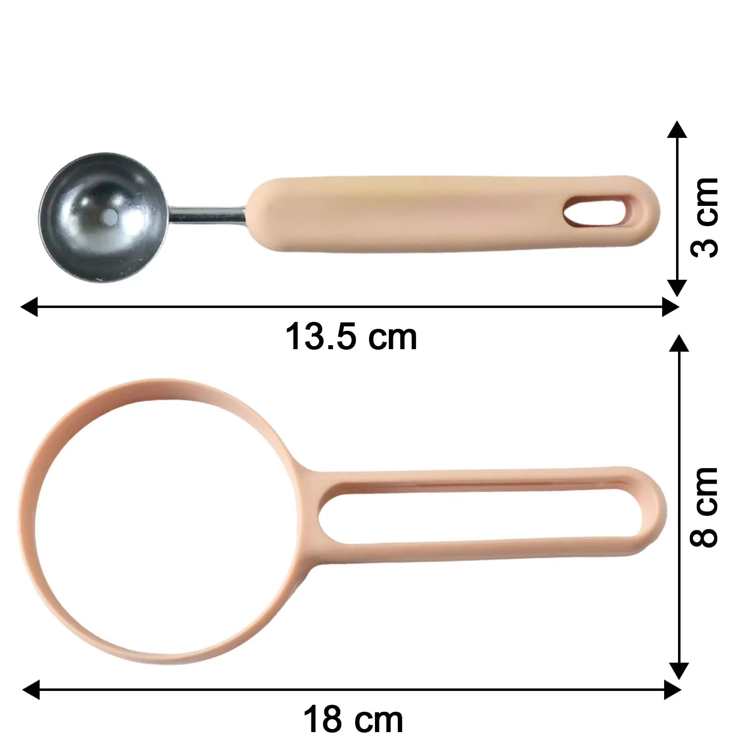 2 In 1 Fruit Scooper And Cutter Tool (1 Pc) - Zidbik
