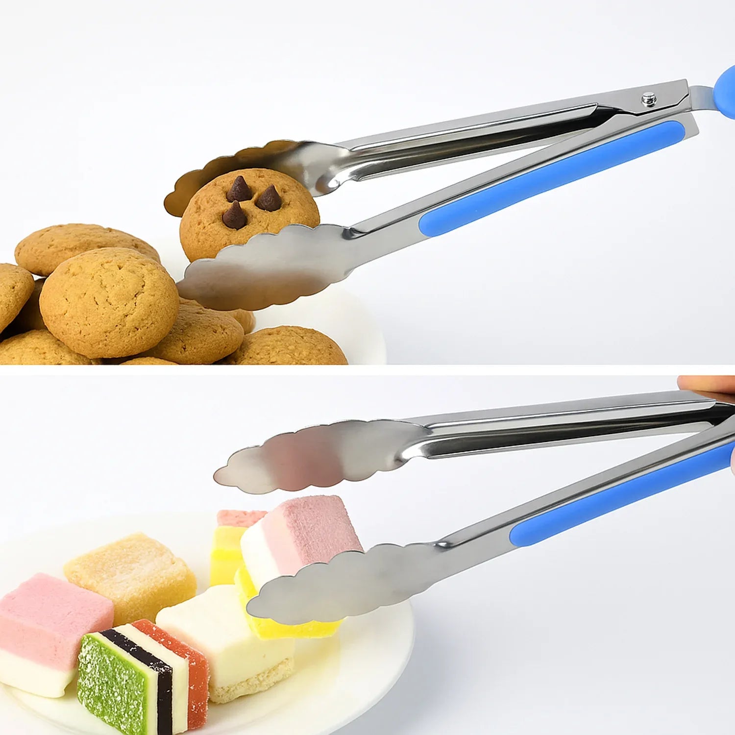 Supermom Premium Stainless Steel Chef Serving Tong (1 Pc) - Zidbik