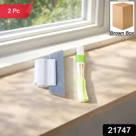 Multipurpose Window Surface Cleaning Tool Set (2 Pc) - Zidbik