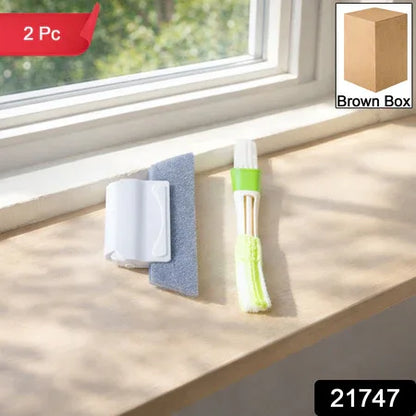 Multipurpose Window Surface Cleaning Tool Set (2 Pc) - Zidbik