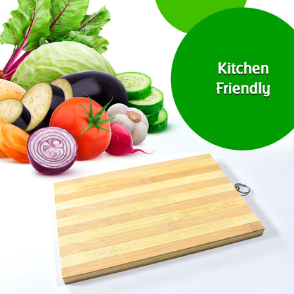 2193 Natural Wood Chopping Cutting Board For Kitchen Vegetables Fruits  Cheese Bpa Free. - Zidbik