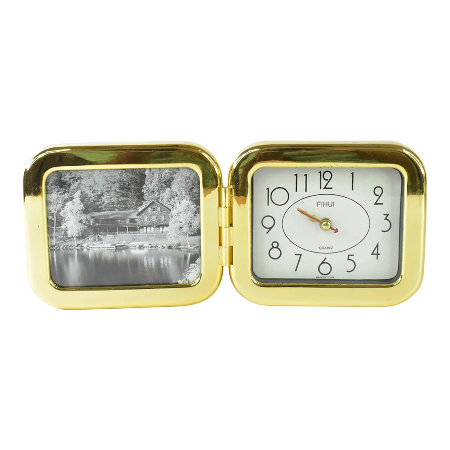 Portable Foldable Desk Clock Space-saving And Stylish (1 Pc) - Zidbik
