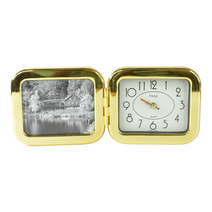 Portable Foldable Desk Clock Space-saving And Stylish (1 Pc) - Zidbik