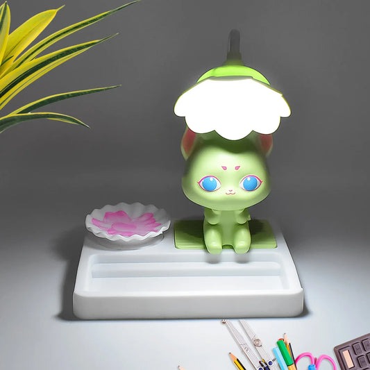 Cute Lovely Cartoon With Base Led Desk Light (1 Pc) - Zidbik