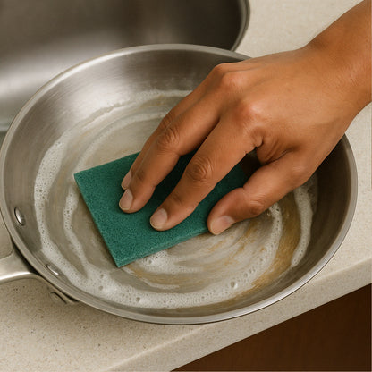 Pro Clean Heavy-duty Kitchen Scrubber Pad  4x6 Inch (1 Pc) - Zidbik