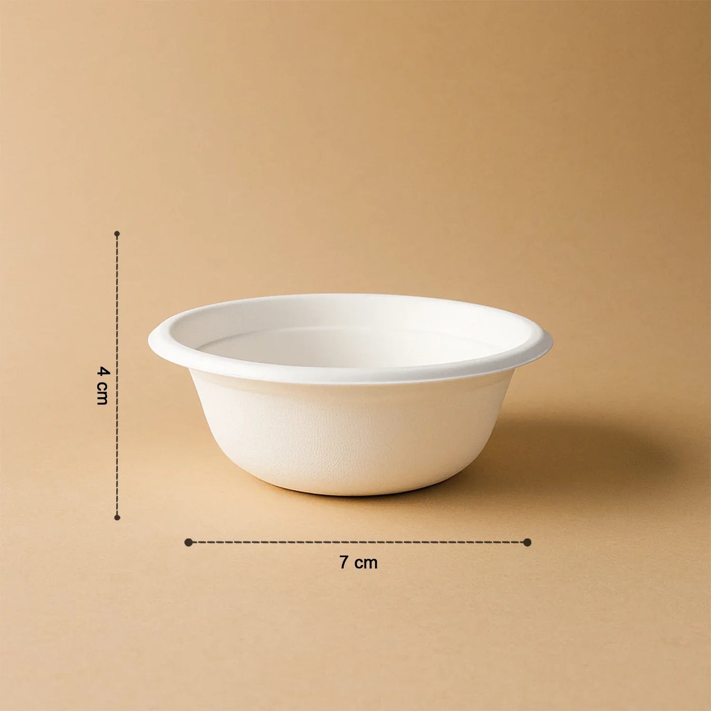 Freshee 240 Ml Compostable Bagasse Bow (10 Pc) - Zidbik