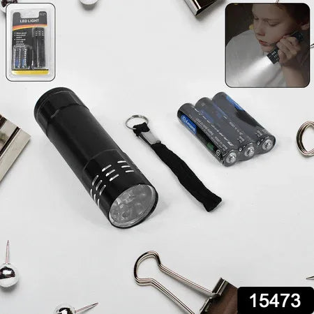 Portable Mini Torch Super-bright Mini 3aaa Battery Operated (Battery Included 1 Pc - Zidbik