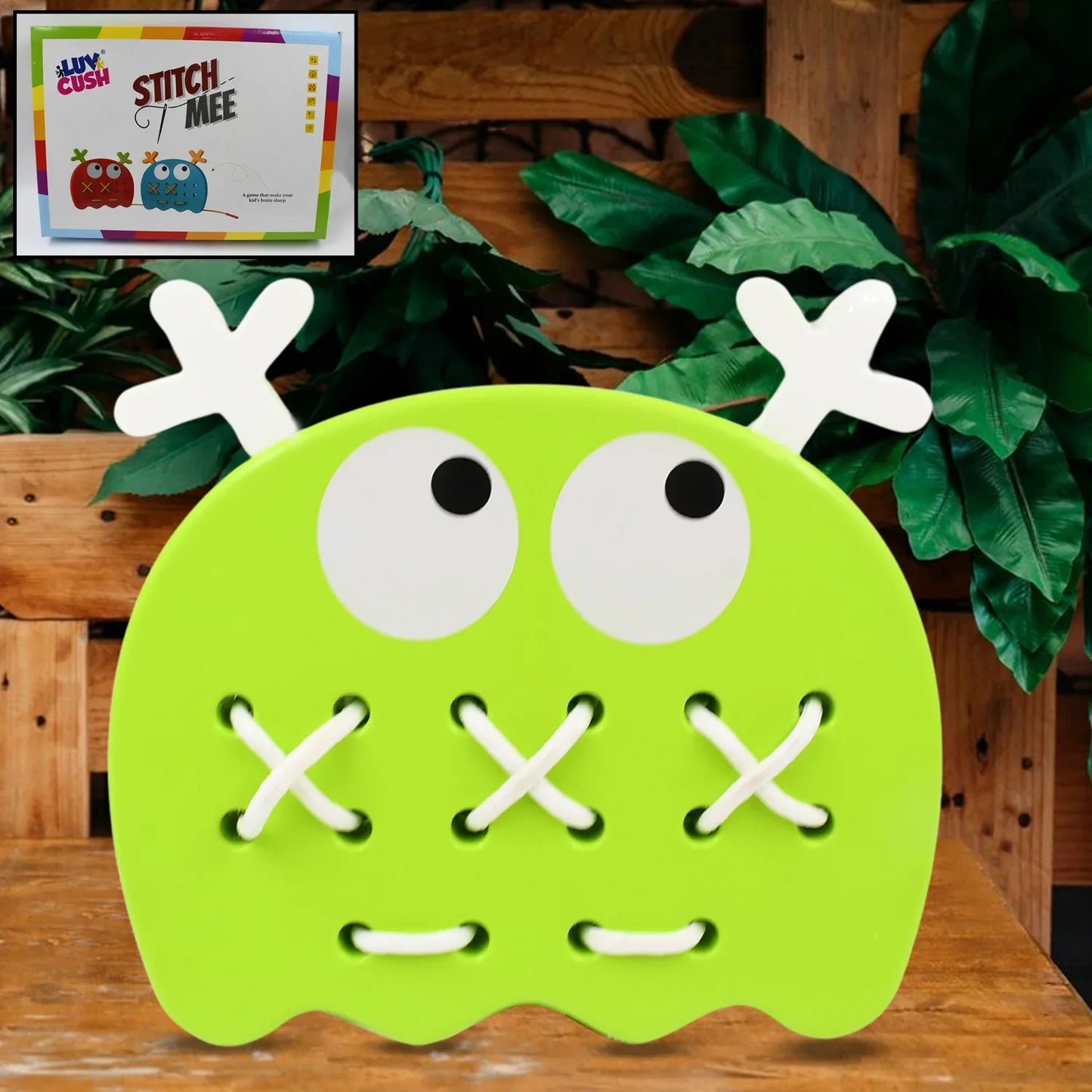 18040 Stitch Mee Puzzle Toy A Stitch Of Many Styles Playable Game Brain Games Learning Game Birthday Gift For Kids (1 Pc) - Zidbik