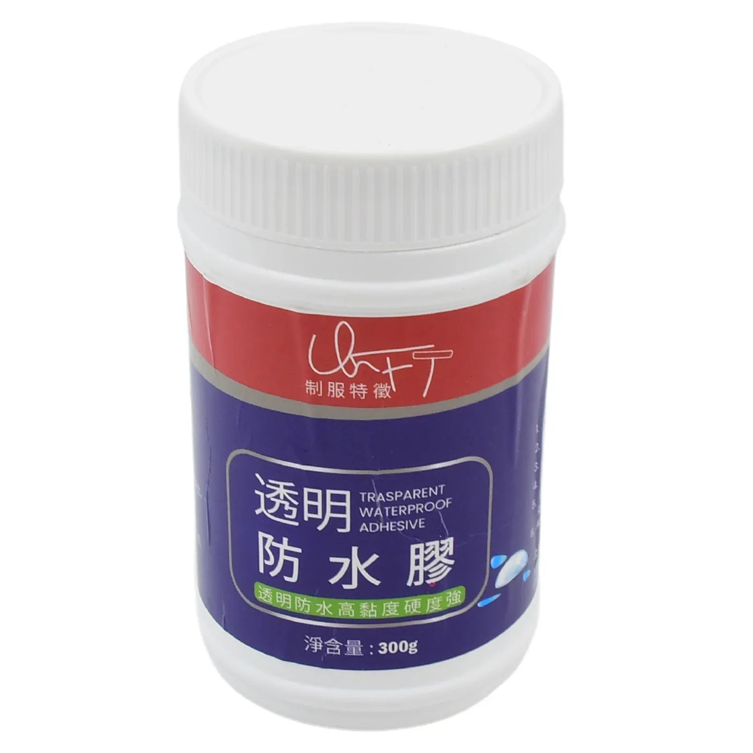 Transparent Waterproof Glue 300g Without Brush (1 Pc) - Zidbik