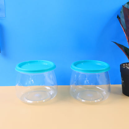 Airtight Storage Containers Set  Approx 900ml (2 Pc) - Zidbik