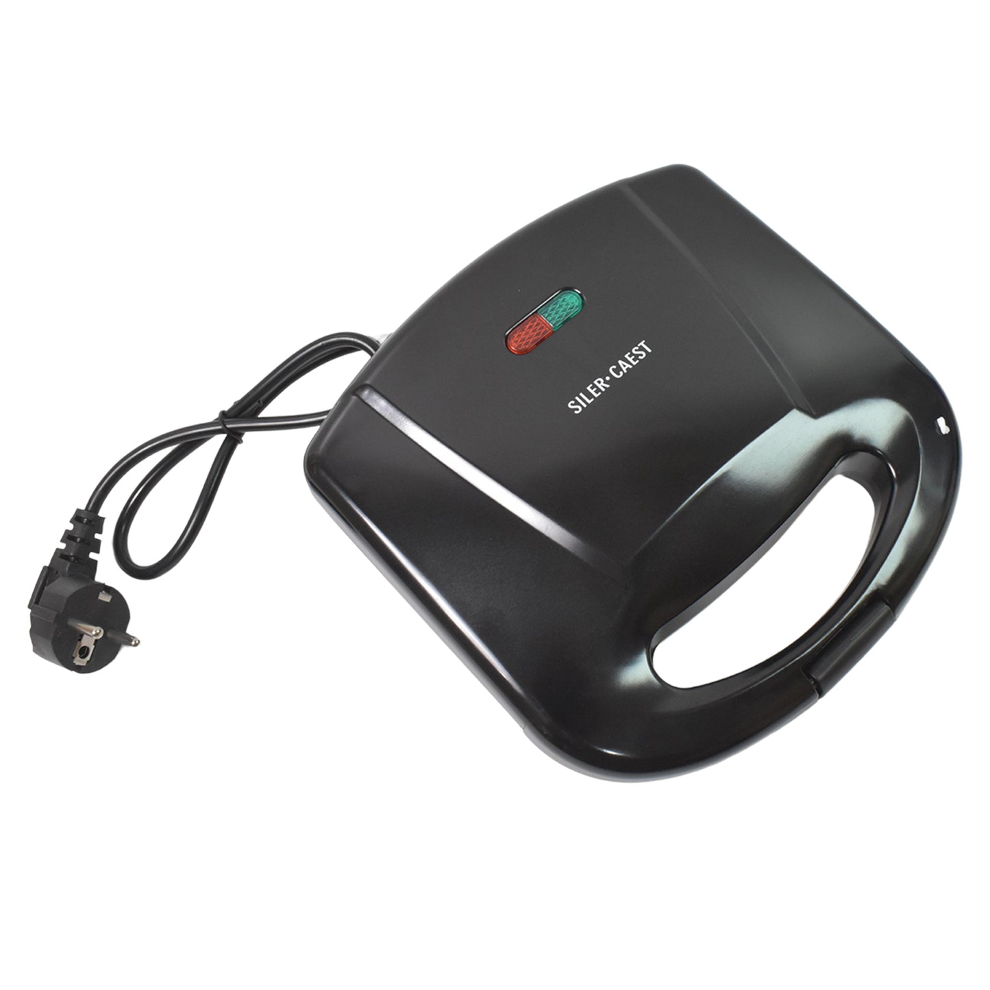 2817 Waffle Maker Makes 2 Square Shape Waffles Non-stick Plates Easy To Use With Indicator Lights - Zidbik