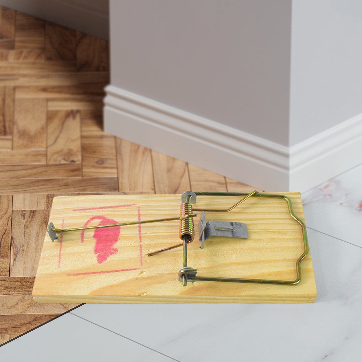 Wooden Mouse Rat Traps (1 Pc) - Zidbik