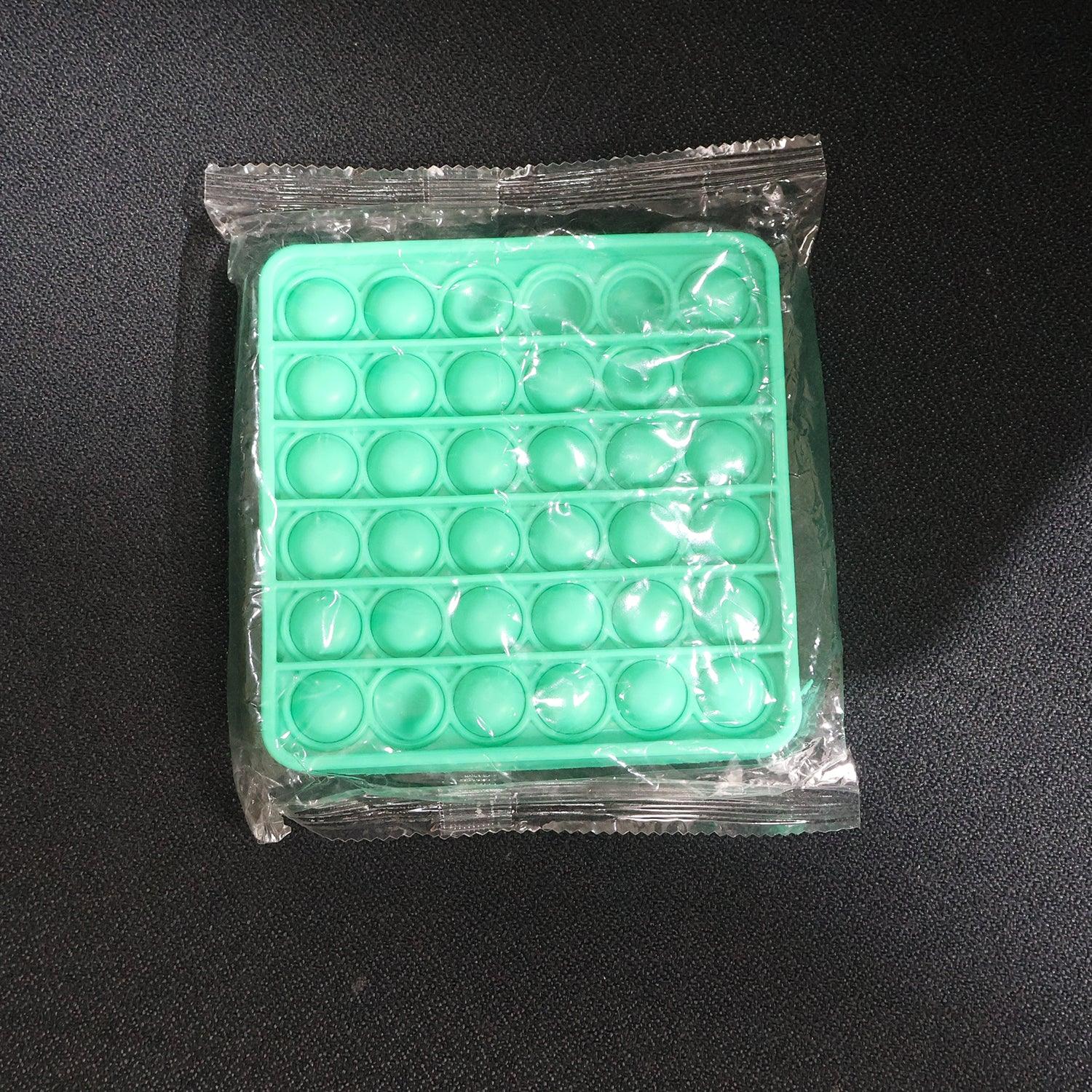 Premium Square Shape Silicone Pop It Fidget Toy (1 Pc) - Zidbik