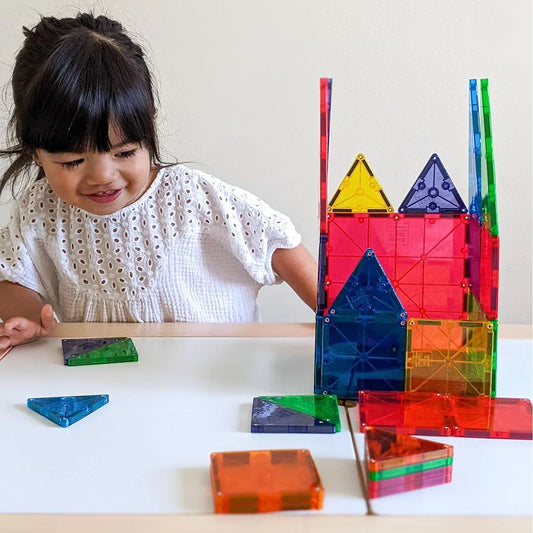 Magnetic Building Tiles - (32pc Set) - Zidbik