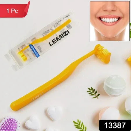 Six-sided Soft Toothbrush Anti-bacterial 6 Sided Care (1 Pc) - Zidbik