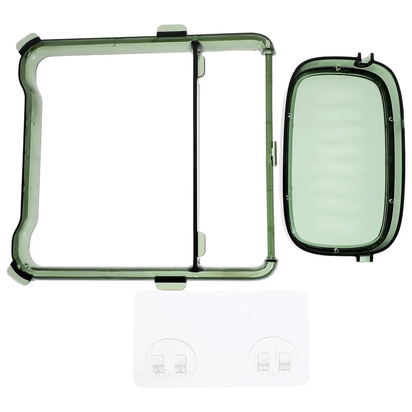 2-in-1 Self-adhesive Towel Hanger Soap Holder Stand (1 Pc) - Zidbik