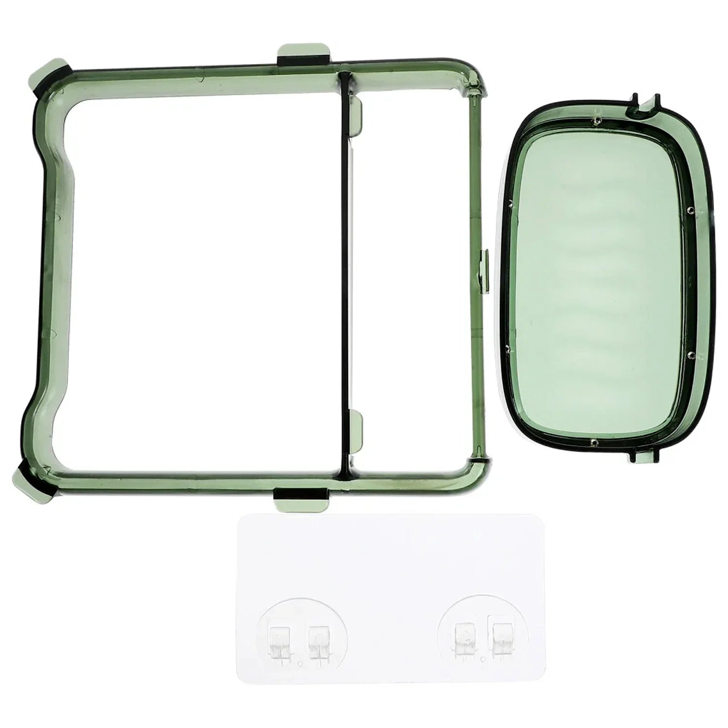 2-in-1 Self-adhesive Towel Hanger Soap Holder Stand (1 Pc) - Zidbik