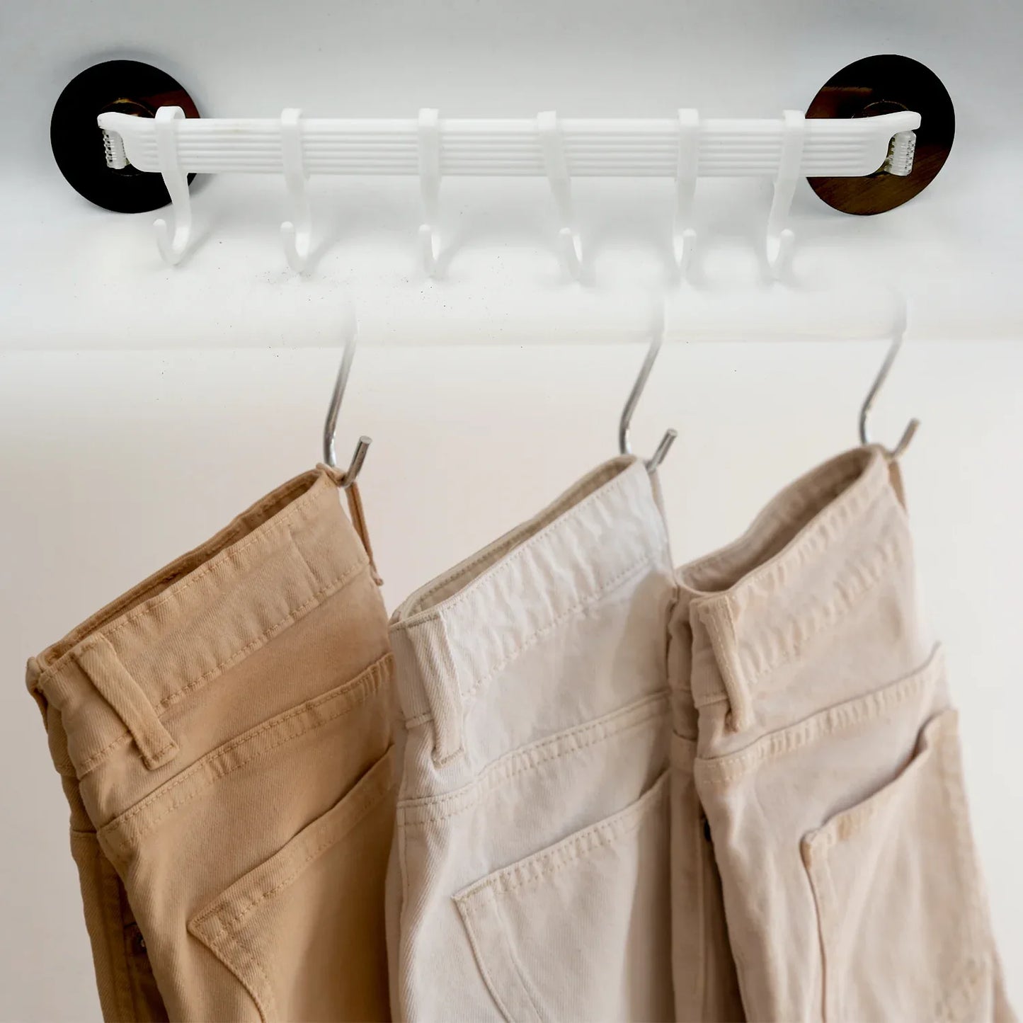 7456 1pc Bath Towel Hanger Wall Mount Towel Hanger Wall Towel Shelf Towel Hanging Rack Kitchen Towel Holder Towel Hanging Hook - Zidbik