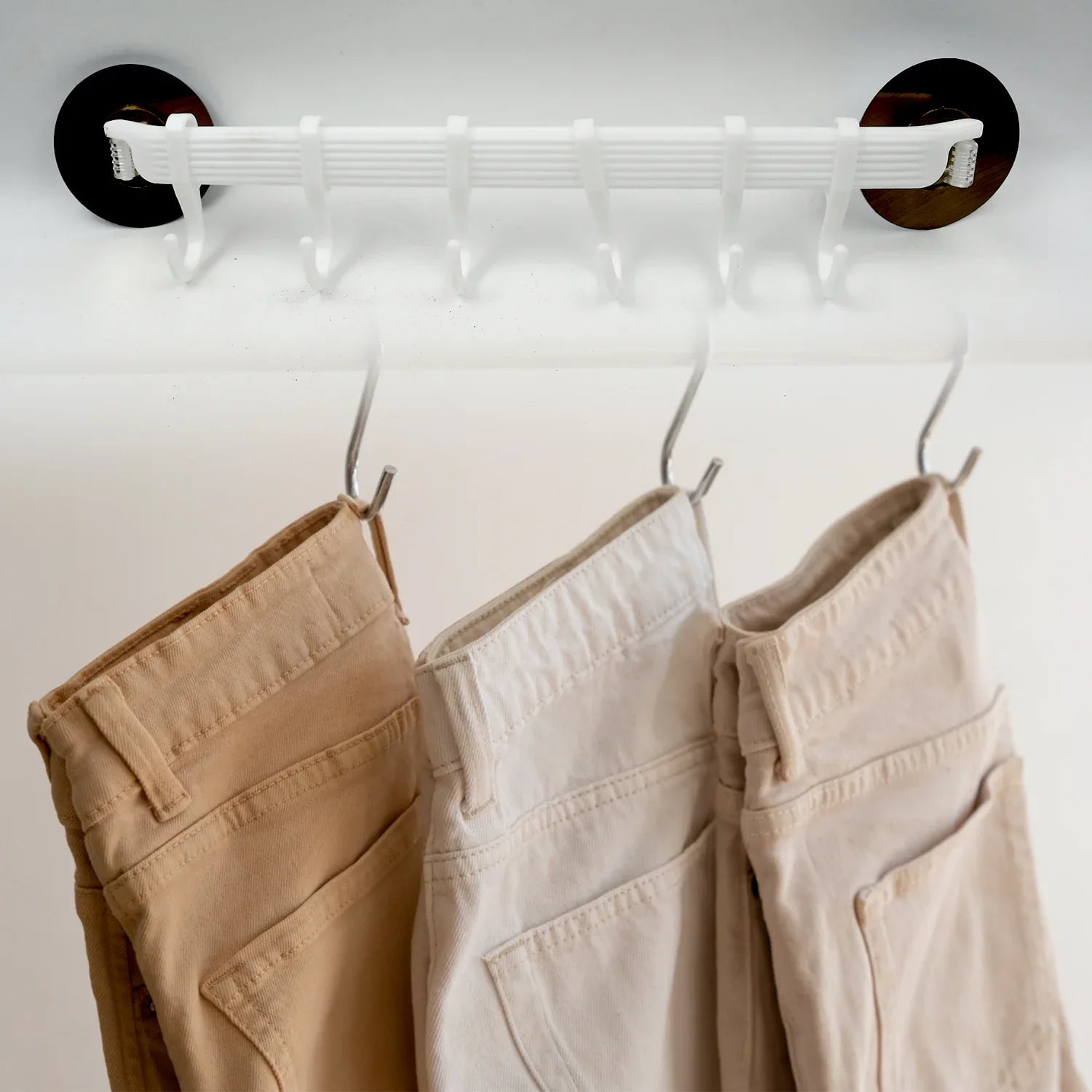 7456 1pc Bath Towel Hanger Wall Mount Towel Hanger Wall Towel Shelf Towel Hanging Rack Kitchen Towel Holder Towel Hanging Hook - Zidbik