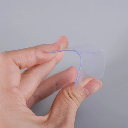 1765 New Double Side Tape Sticker Strong Waterproof Wall Indoor Nano Adhesive No Trace Gel Clear Industrial Multipurpose Removable Use For Bedroom Home Kitchen Hotel (0.8mmx1pc) - Zidbik
