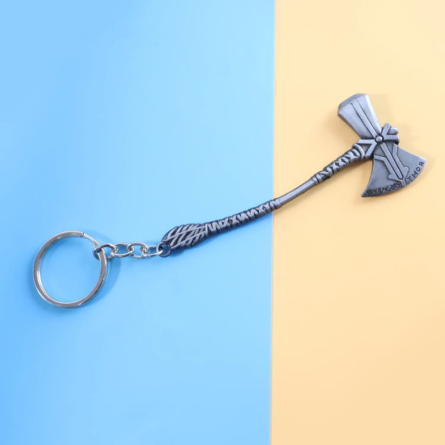 Premium Metal Axe Keychain (1 Pc) - Zidbik