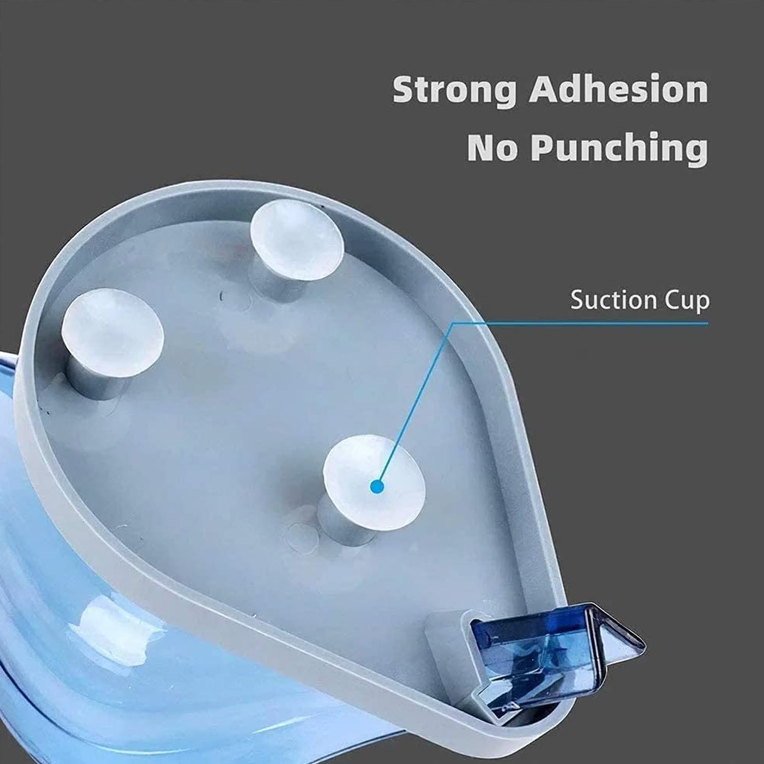 1081 Soap Tray Self Draining Leaf Soap Box Storage Soap Box Rack Leaf Laundry Soap Box With Suction Cup Suitable For Bathroom And Kitchen Plastic Tray Rack (1 Pc) - Zidbik