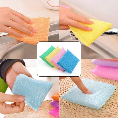 2626 Scratch Proof Kitchen Utensil Scrubber Pad (Pack Of 12) - Zidbik