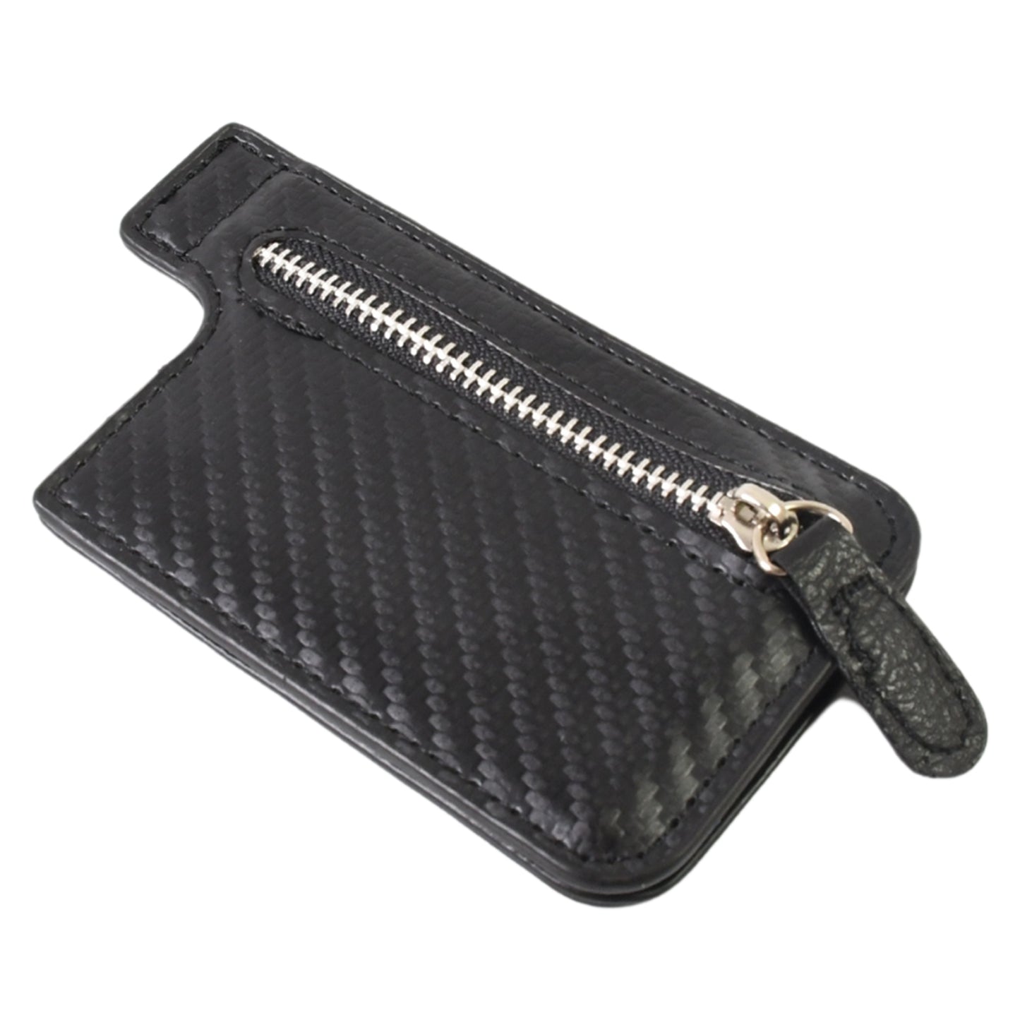 Black Adhesive Card Phone Holder Card Wallet Phone Attachment (1 Pc) - Zidbik