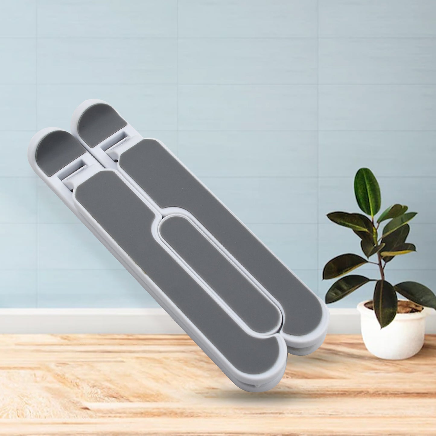 7240 Adjustable Laptop Stand Holder With Built-in Foldable Legs And High Quality Fibre - Zidbik